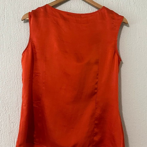 Silk top Apriori like new, size 42, orange