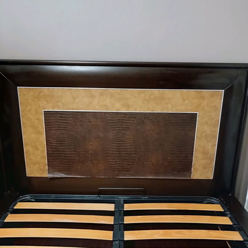 Double bed used with lifting mechanism and storage space