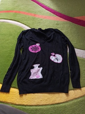 Felicita women's blouse used, size S/M, black