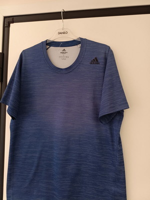 Adidas FreeLift Fitted men's sports shirt, like new, blue melange