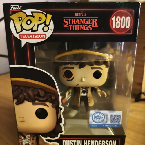 Dustin Henderson Stranger Things Funko Pop new