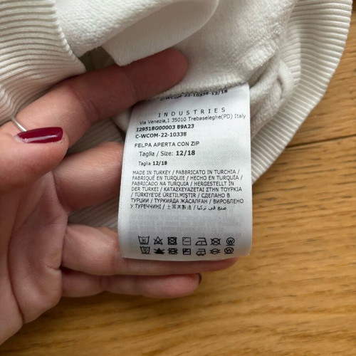 Moncler jacket like new, 12 months, with small stain