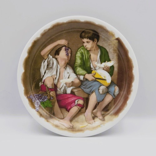 Furstenberg German Porcelain Wall Plate Used