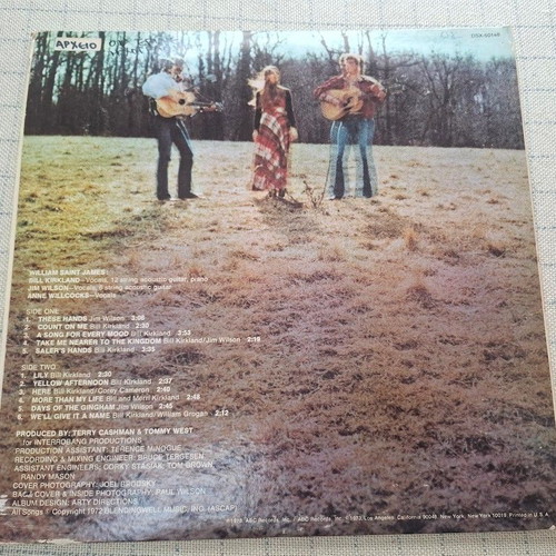 William Saint James A Song For Every Mood LP употребяван, рок