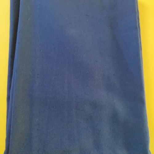 Linen blend fabric blue navy, dimensions 1.50m x 1.50m