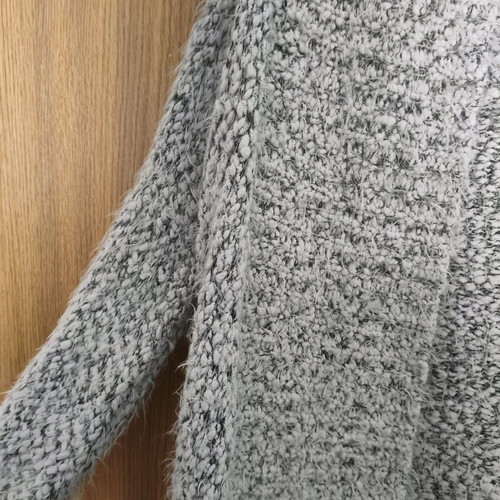 Jennyfer cardigan like new, medium size, white and grey