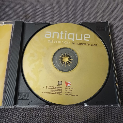 Antique Die For You CD άλμπουμ σαν καινούργιο, ποπ