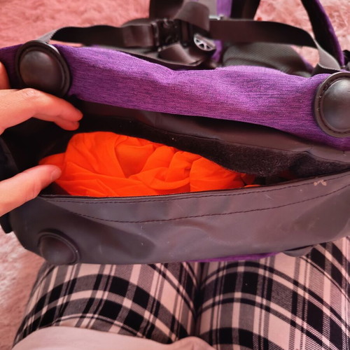 Polo school backpack like new with multiple compartments and waterproof cover