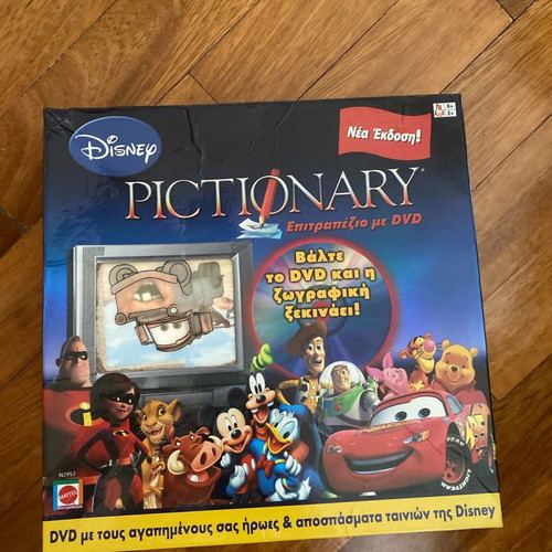 Pictionary Disney board game used