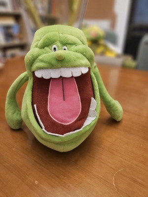 Λούτρινο Ghostbusters Slimer μεταχειρισμένο συλλεκτικό παιχνίδι