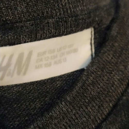 Girls' jumpsuit H&M new, grey, size 158
