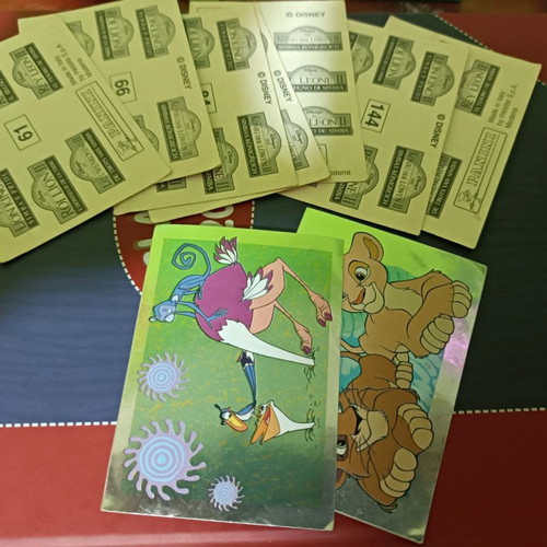 Panini Disney Lion King II stickers used