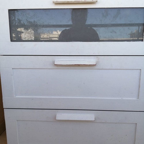 Home Furniture used storage units including Ikea white dresser