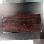  κουτί ξύλινο με σχέδιο από όστρακο