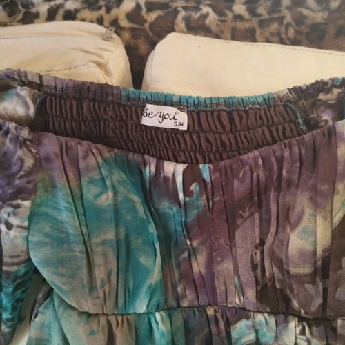 Be You Party Dress like new, viscose, lilac turquoise