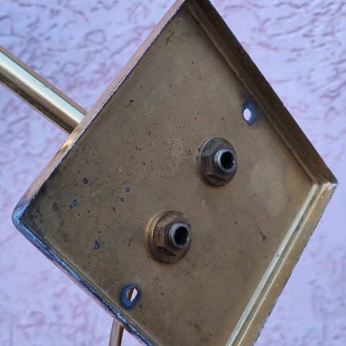 Høvik LUS brass swing wall lamp used