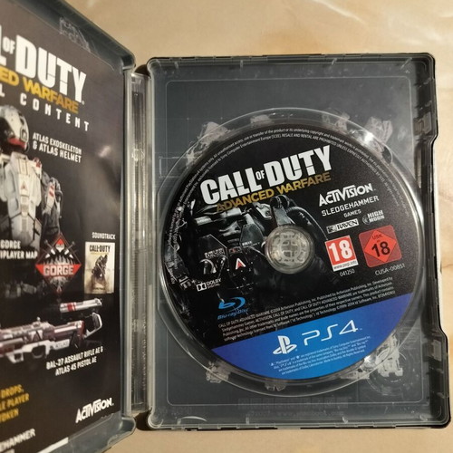 Call of Duty Advanced Warfare Atlas Limited Edition PS4 game used