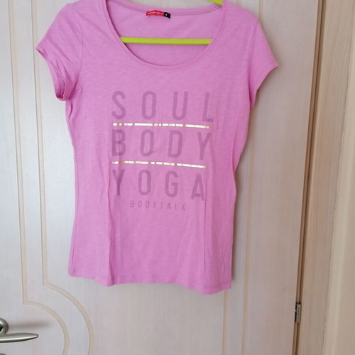 Bodytalk pink cotton blouse size M new