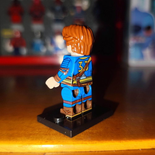Lucy MacLean minifigure like new with stand base