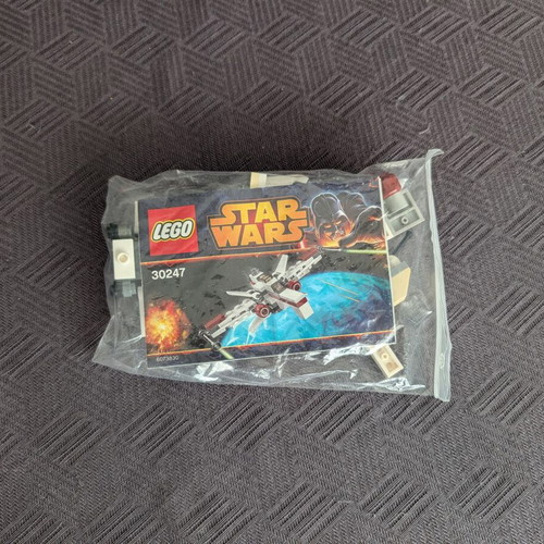 Lego 30247 ARC-170 Starfighter used, complete with instructions