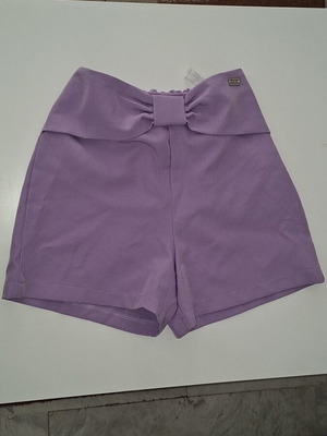 Lilac shorts, size 12Y, soft fabric