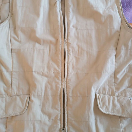 Belfe vintage beige vest like new, size L