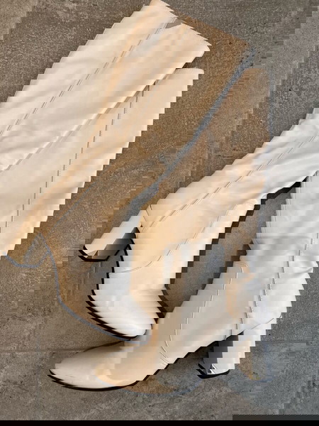 Migato Greece Μπεζ μπότες Beige boots