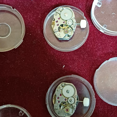 Silver 17 Rubis Women's Watch Movements like new, set of 7