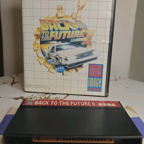 Back to the Future Part II Sega Master System used complete