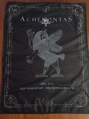 Acherontas The Drakonian Coven 30 Years of Art Banner Flag new