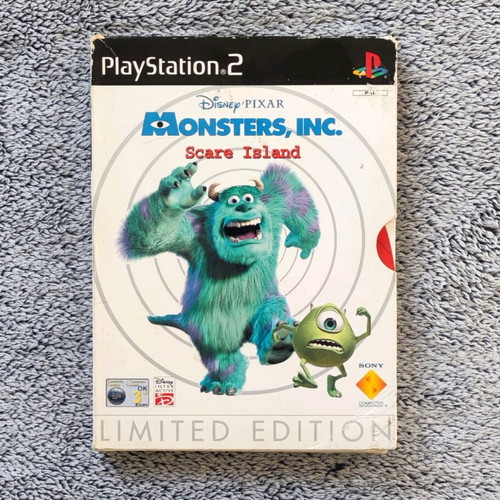 Monster's INC Scare Island PS2 game used