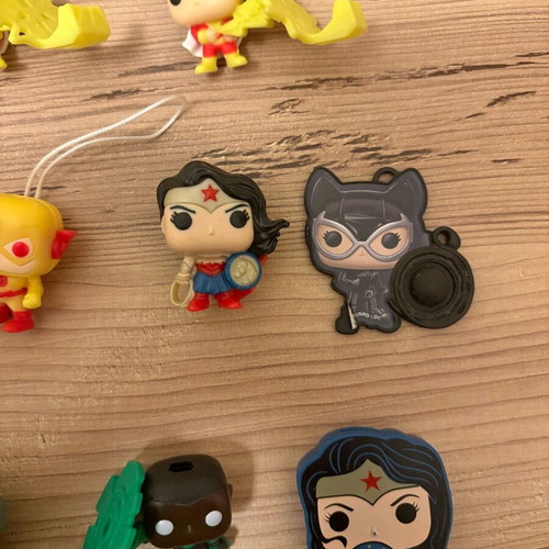 Kinder Joy Funko Pop DC Superheroes like new