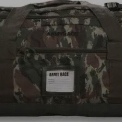 Military bag large A To Z Greek like new, green with locks