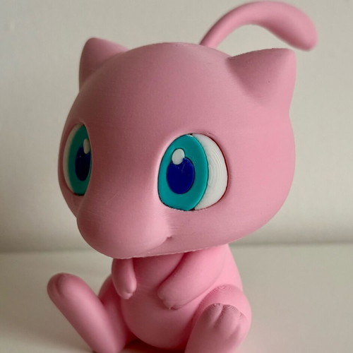Mew Chibi collectible Pokémon figure