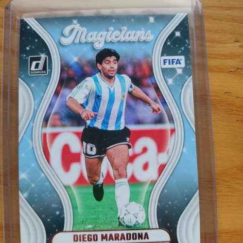 Panini Donruss Diego Maradona Magicians card