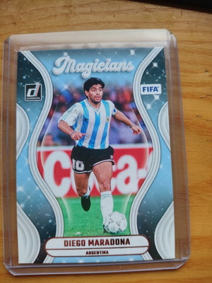 Panini Donruss Diego Maradona Magicians card