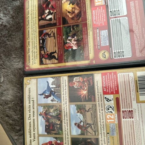 The Sims Medieval game and expansion used for PC