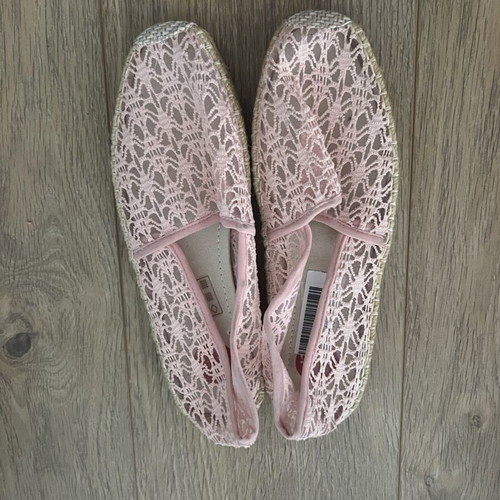Exe espadrilles new, pink, size 38