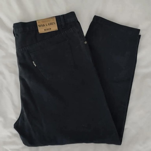 Vintage men's winter jeans Mak Laren 3XL like new, blue