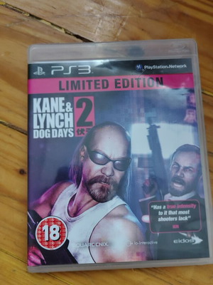 Kane & Lynch 2 Dog Days PS3 game used, complete with manual