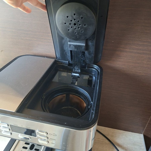 Dosette Coffee Maker used, makes French coffee, espresso, and milk froth