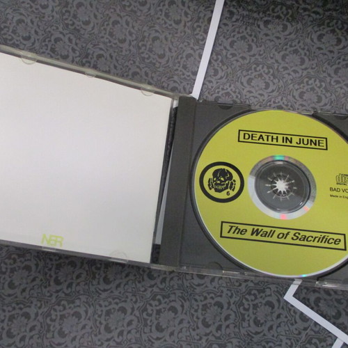 Death In June The Wall Of Sacrifice Audio CD like new