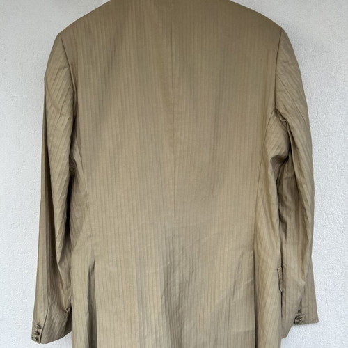 Beige Giakarelli Men's Suit Size 44 Like New