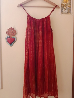 Maison Hotel red dress used, size medium