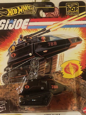 Hot Wheels Cobra from G I Joe series, new