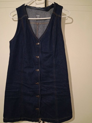 All-Season Denim Dress Kiabi like new, size 38