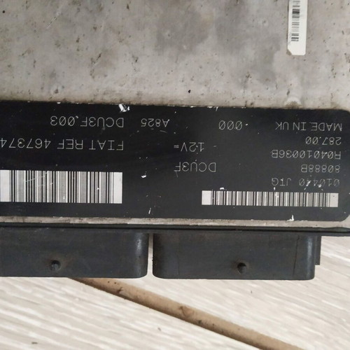Ignition computer for Fiat Doblo 1.9 JTD 100 hp used