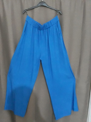 Plus Size γυναικεία παντελόνα μπλέ, καινούργια, μέγεθος ΧXL/ΧΧXL με τσέπες