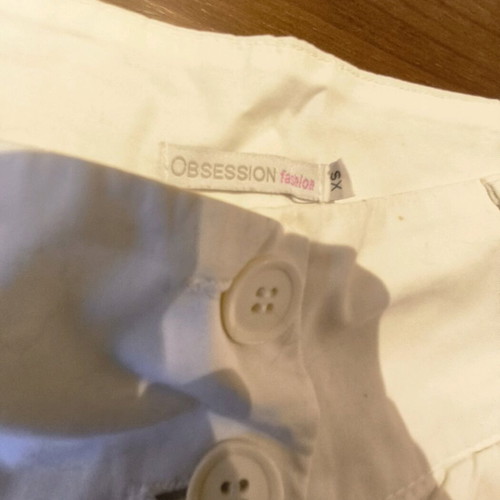Obsession fashion women's bermuda shorts XS white like new