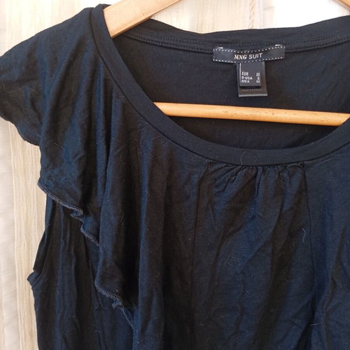 Mango Office Blouse black, like new, size M